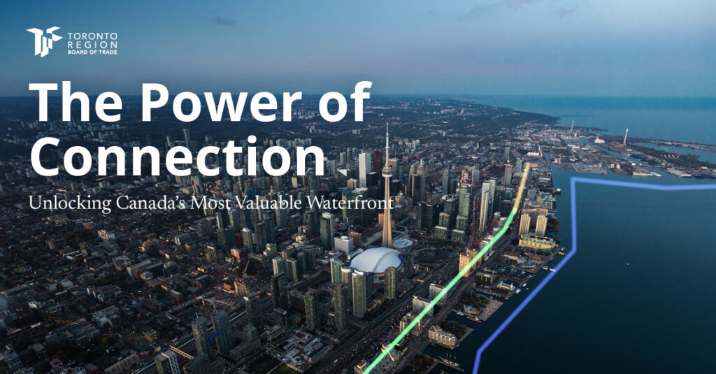 The power of connection aerial photo