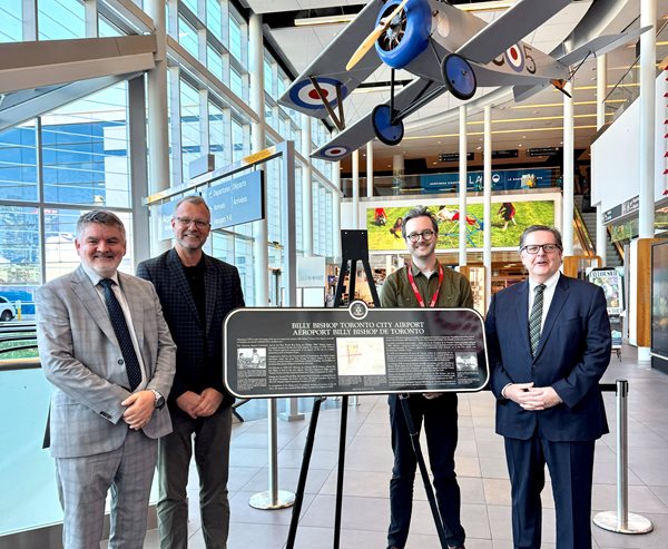 Photo of commemorative plaque