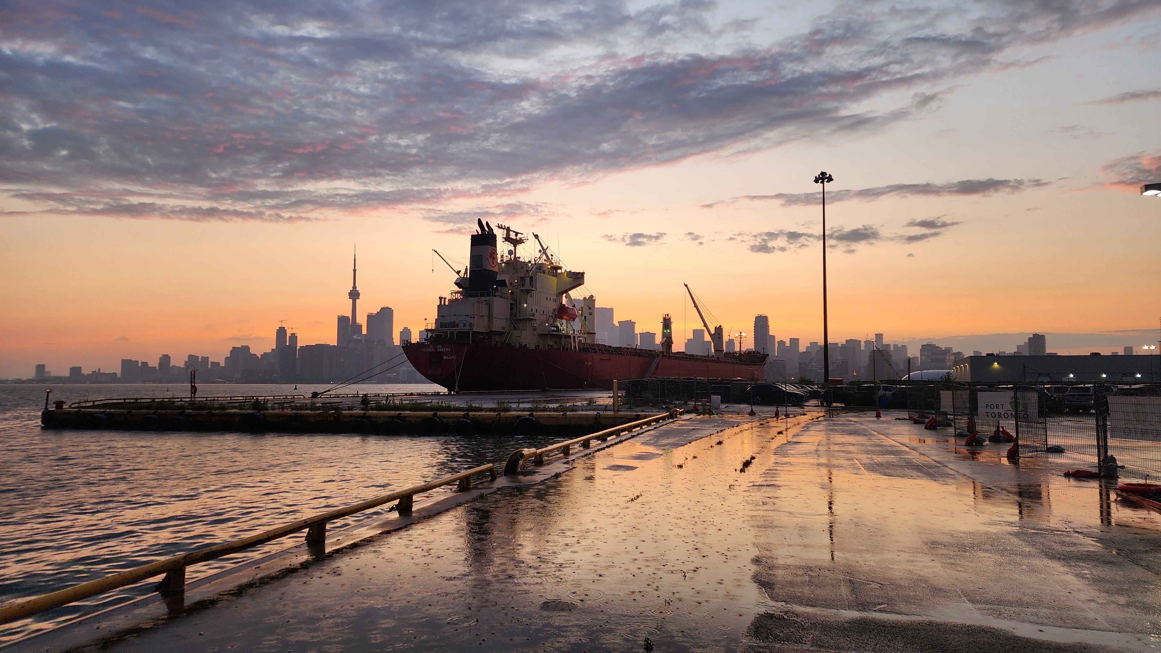 Port of Toronto cargo vessel.